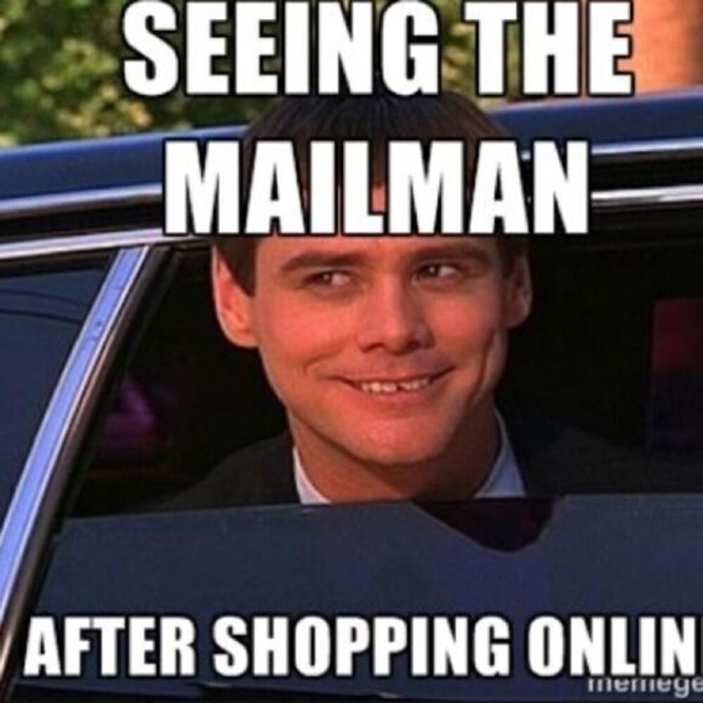 My Face When I get a Poshmark Package